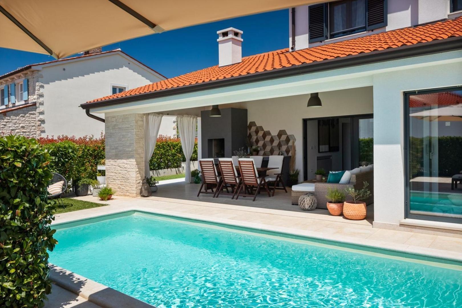 Villa Laurentii Sveti Lovreč Pazenatički Eksteriør billede